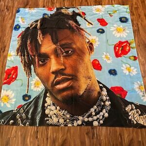 Juice wrld XL 5’x5’ banner/flag. Preowned